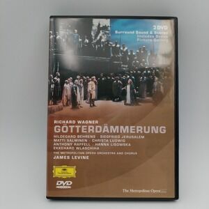Richard Wagner Gotterdammerung DVD LIKE NEW The Metropolitan Opera